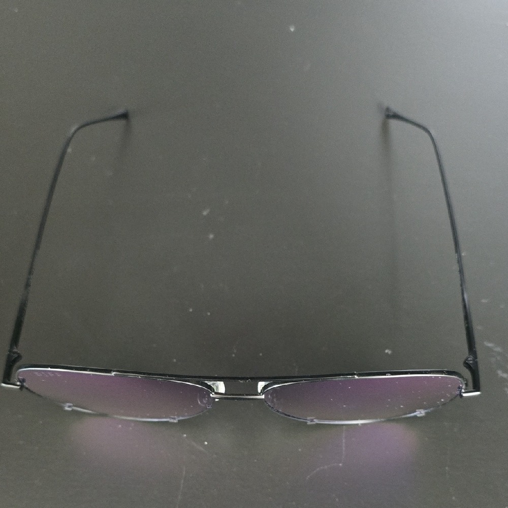 Diff Eyewear Blue Reflective Aviators - image 4